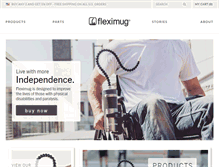 Tablet Screenshot of fleximug.com